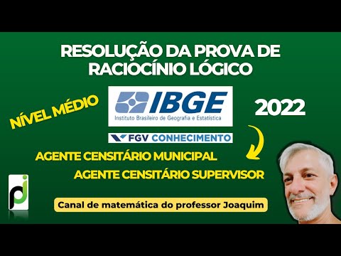 CONCURSO IBGE 2022 (AGENTE CENSITÁRIO - NÍVEL MÉDIO) - QUESTÃO 19