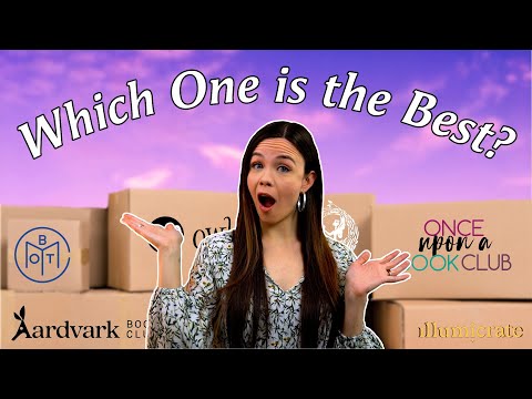 Comparing the Most Popular Book Box Subscriptions📦