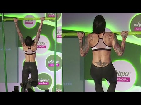 VJ Bani   Gym Bodybuidling Workout In Public