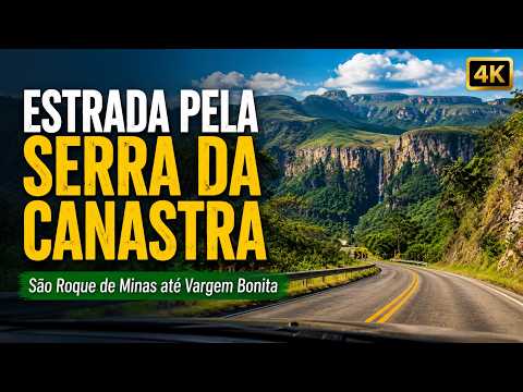 Estrada pela Serra da Canastra em 4K | São Roque de Minas a Vargem Bonita