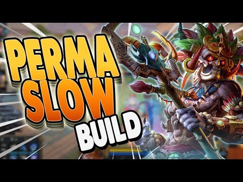 Smite: Ah Puch PERMA SLOW Build - I DID SO MUCH DAMAGE!