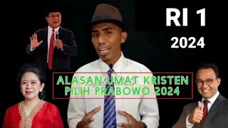 Download lagu Alasan mayoritas umat Kristen pilih Prabowo tahun 2024❗❗ mp3