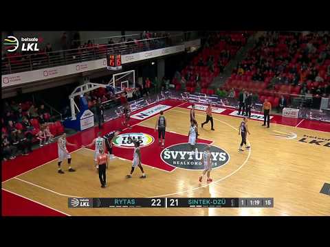 LKL league. BC "Rytas" 98 vs 85 BC "Dzukija". 21/12/2019