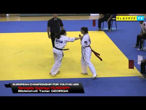 EC2015 Final U22 Seregély Gyöngyi HUNGARY vs Bibileishvili Tamar GEORGIA