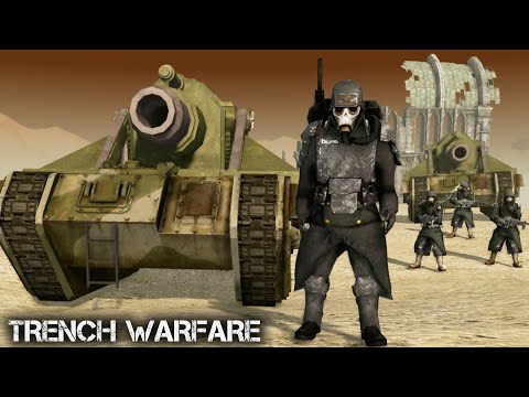 ULTIMATE MOD WARHAMMER 40K: Death Korps of Krieg vs Necrons - Men of War: Assault Squad 2
