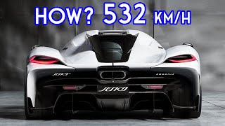 FASTEST CAR IN THE WORLD - This is Why Koenigsegg Jesko Absolut can do 532km/h