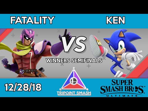 Tripoint Smash 41 - Winners Semifinals - Fatality (Captain Falcon) Vs. KEN (Sonic)