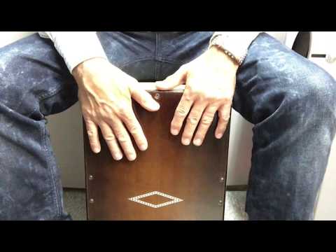 Cajon: Vier verschiedene Takte lernen - Workshop zum mitspielen. By Andre Coluccelli😎
