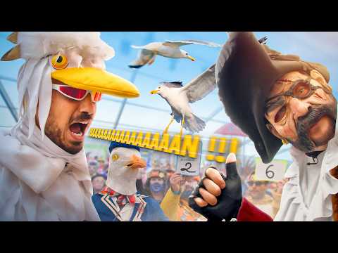 Carlito a-t-il gagné le concours du cri de la mouette ? (Vlog invraisemblable à Dunkerque)