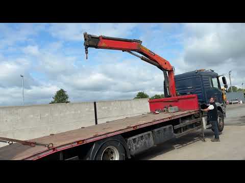 MAN TGM 18.280 18 TON BEAVERTAIL CRANE LORRY ON AI - Image 2