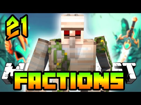 Lachlan - Minecraft Treasure Wars Factions "IRON GOLEM GRINDER!" Episode 21 (Minecraft Factions)