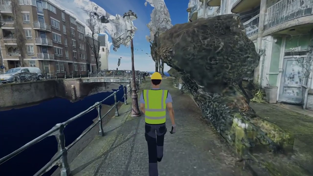 3D Model Built with High-Resolution 360 Data by Mosaic Xplor - Mobile Mapping Backpack [Prevu3D]
