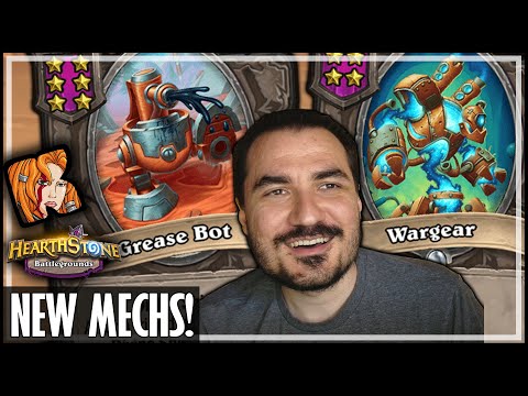 NEW MECH BUILDS ARE PREEETY GOOD! - Hearthstone Battlegrounds