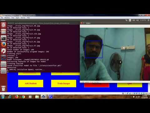 Face detection and Attendance With SMS to parents using Deep learning Techniques