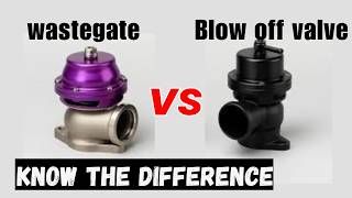 Blow off valve vs wastegate explained |wastegate turbo and blow off valve sound