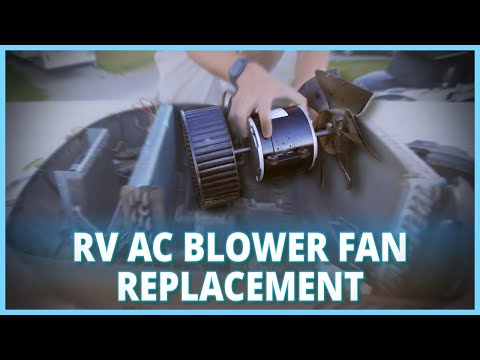 RV AC Blower Fan Replacement - Dometic Blizzard NXT | Full Time RV Repairs
