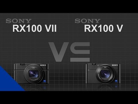 Sony RX100 VII vs Sony RX100 V