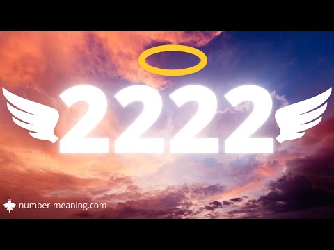 ANGEL NUMBER 2222 : Meaning