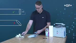 GF Instaflex polybutene pipeline system (installation video)