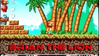 Brian The Lion playing (badly) on the Amiga