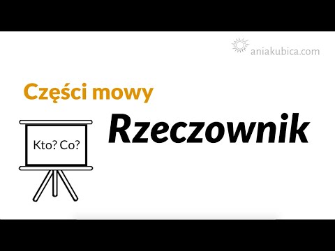 Rzeczownik i jego odmiana (deklinacja)