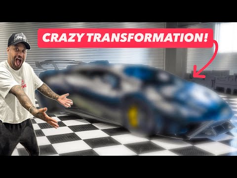 REVEALING FULL CARBON BODY FOR MY LAMBORGHINI HURACAN