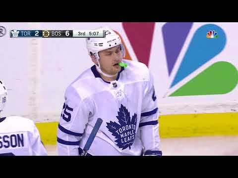 James van Riemsdyk 1st Goal of the Playoffs | Game 2 | Maple Leafs @ Boston Bruins - 4/14/2018