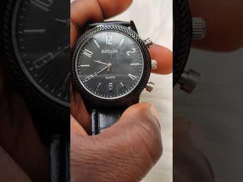 Как пользоваться наручными часами Attitude Spy Camera