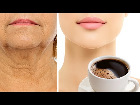 At 60 and No Wrinkles! Natural Botox with Coffee & Aloe Vera ✨