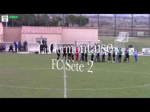 résumé.la.clermontaise.fc.Sète2.18.02.2018