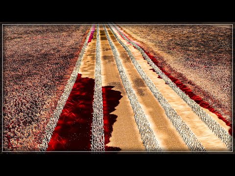 5 Lines Super Modern Soldiers vs 1.5 Million Roman Generals - Ultimate Epic Battle Simulator 2