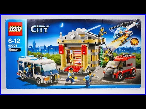 Lego City 60008 Museum Break-in Speed Build
