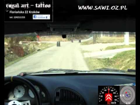 2 SJS MaxiOES3 onboard Sawicki/Wieczorek Citroen SaxoVTS 23.03.2012