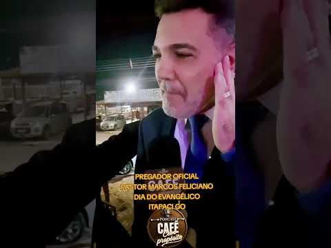 PODCAST CAFÉ COM PROPÓSITO ENTREVISTANDO PASTOR MARCOS FELICIANO DIA DO EVANGÉLICO ITAPACI GO