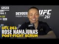 UFC 261: Rose Namajunas Post-Fight Press Conference - MMA Fighting