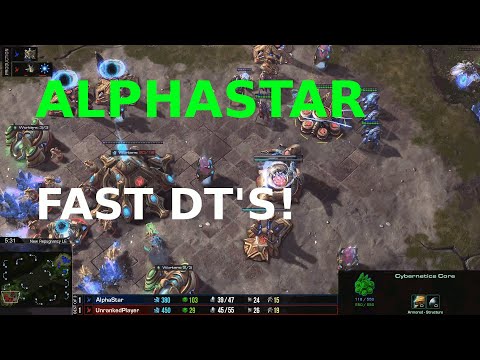 AlphaStar's FAST DARK TEMPLAR!