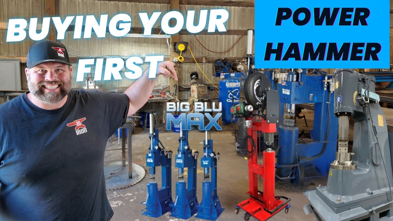 BLACKSMITHING- What YOU  need to KNOW before buying your FIRST POWER HAMMER