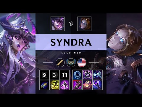 Syndra Mid vs Orianna - NA Challenger Patch 25.18