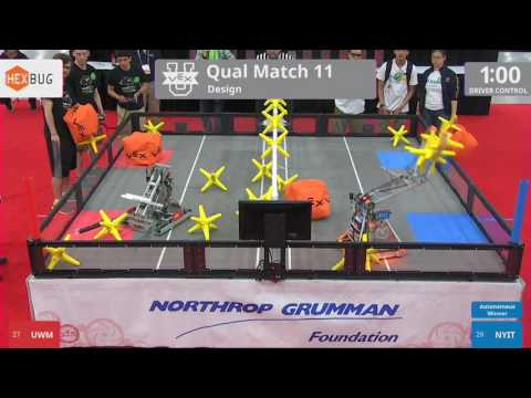 2017 VEXU Design Q11 - UWM vs NYIT - 18 to 30