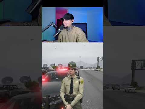 Scary traffic stop  #gtarp #lspdfr #gta #roleplay #nsrp
