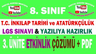 8.Sınıf T.C. İnkılap Tarihi ve Atatürkçülük 3.Ünite: Ya İstiklal Ya Ölüm etkinlik videosu