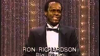 Ron Richardson wins 1985 Tony Award for Best Featured Actor in a Musical video