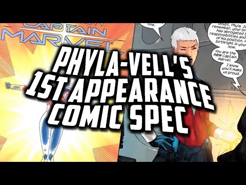 Phyla-Vell's 1st Comic Appearance is Getting Spec