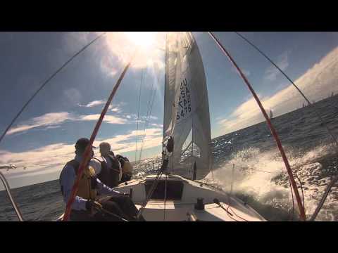 2013 J24 North Americans Race 7 - Part 1/2 - Velocidad