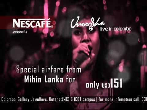 Unoosha Live in Colombo! Event Trailer!!