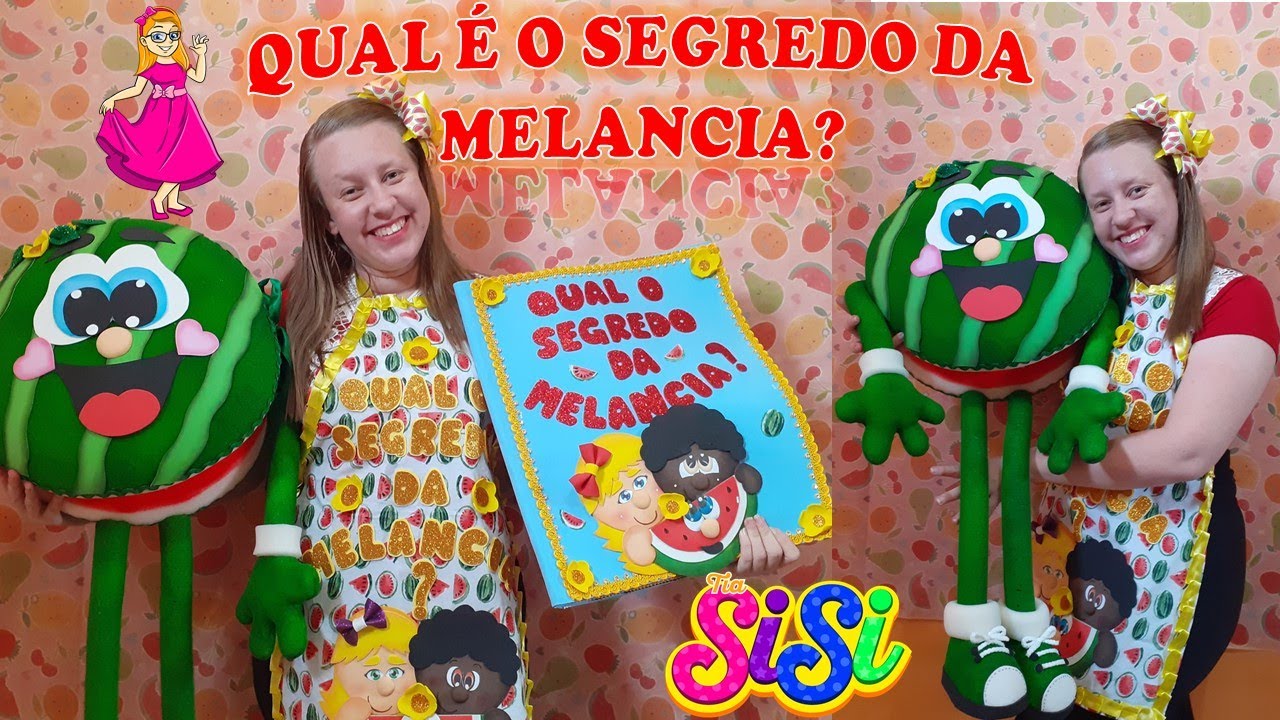 QUAL O SEGREDO DA MELANCIA? - Histórias com a Tia Sisi 🍉