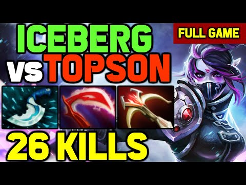 OMG Topson mid E-Blade build got OWNED RAMPAGE by 2 SHOT KILL Iceberg TA