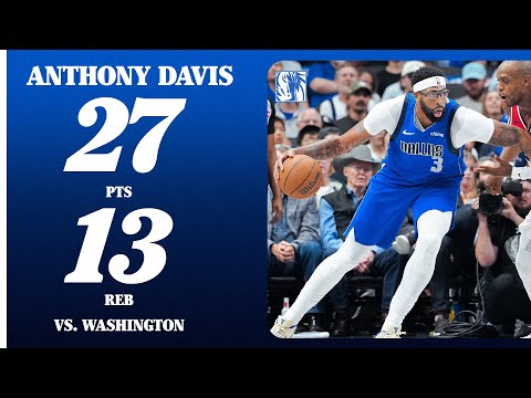 Anthony Davis (27 PTS 13 REB) vs. Washington Wizards | October 24, 2025