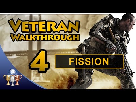 Call of Duty Advanced Warfare - Part 4 Fission - Veteran Walkthrough [60fps]