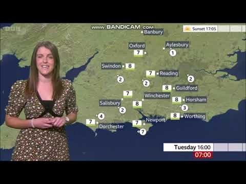 [HD] Alex Osbourne BBC ONE South Today weather February 7th 2023 - 60 fps